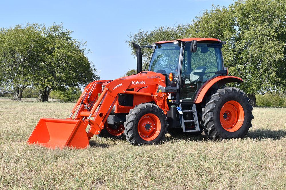 Tractor in a field