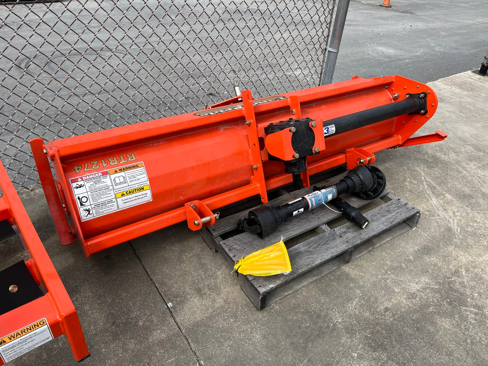 Land Pride RTR1274 – 74″ Reverse Till Rotary Tiller