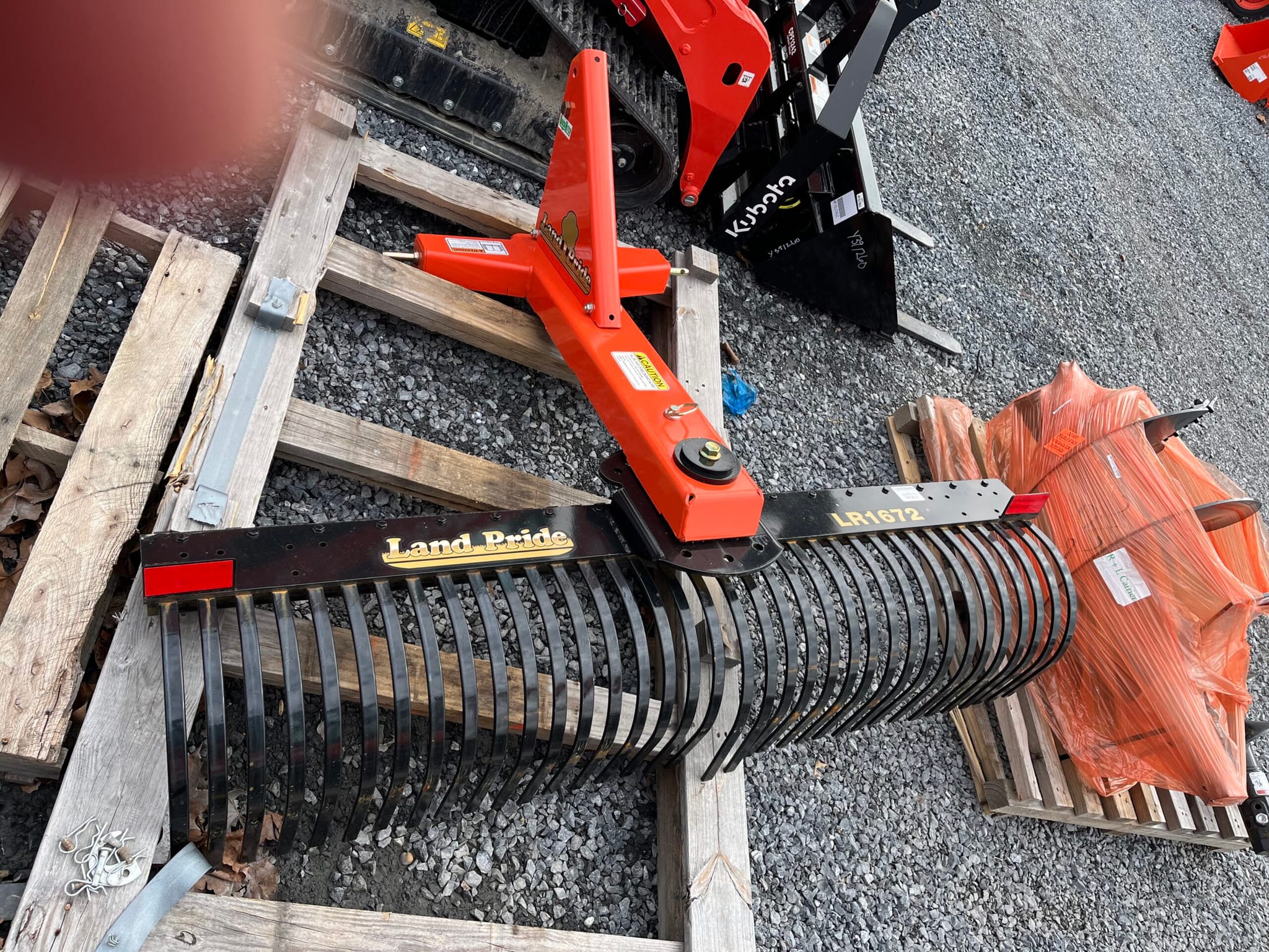 Land Pride LR1672 – 72″ Landscape Rake