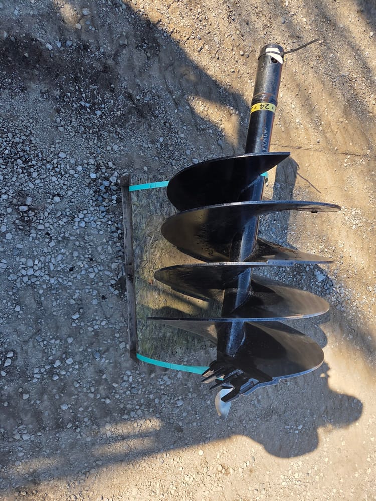 24″ Auger Bit w/ 2.56″ Round Shaft