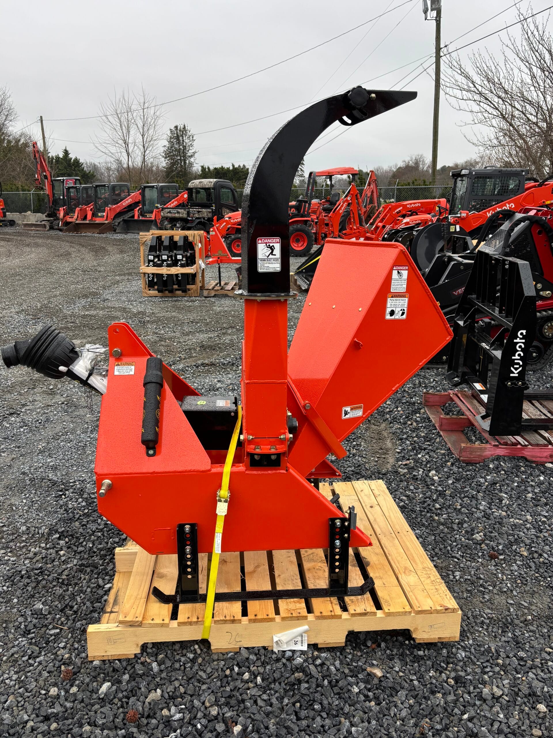 Land Pride WC1504 – 4″ Wood Chipper – PTO Driven