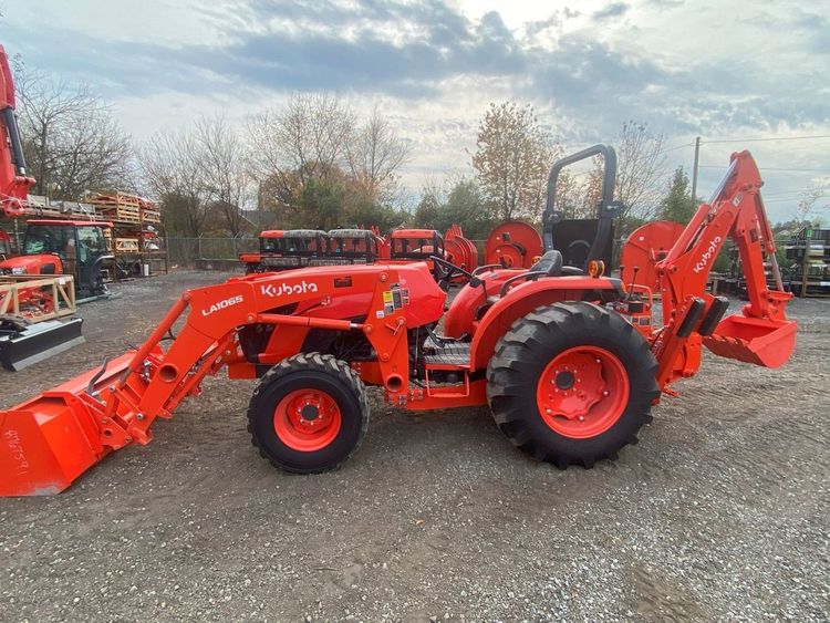 Kubota MX6000HST Tractor Loader Backhoe Package